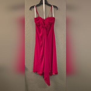 Red David's Bridal Dress